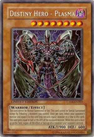Destiny HERO - Plasma (CT04-EN003) - 2007 Collectors Tin Limited