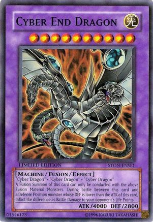 Cyber End Dragon (STON-ENSE1) - Strike of Neos Limited