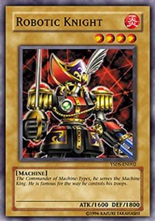 Robotic Knight (YSDS-EN002) - Starter Deck: Syrus Truesdale 1st Edition