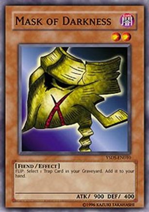 Mask of Darkness (YSDS-EN010) - Starter Deck: Syrus Truesdale Unlimited