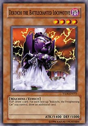 Dekoichi the Battlechanted Locomotive (YSDS-EN011) - Starter Deck: Syrus Truesdale Unlimited