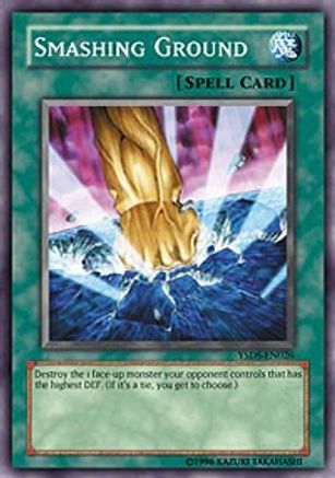 Smashing Ground (YSDS-EN026) - Starter Deck: Syrus Truesdale 1st Edition