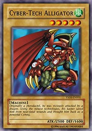 Cyber-Tech Alligator (YSDJ-EN001) - Starter Deck: Jaden Yuki Unlimited