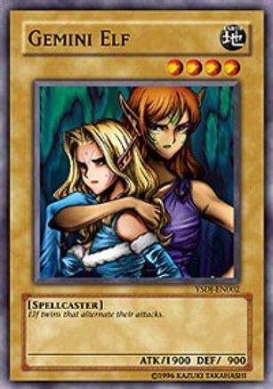 Gemini Elf (YSDJ-EN002) - Starter Deck: Jaden Yuki Unlimited
