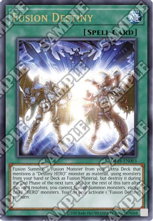 Fusion Destiny (UTR) (OP18-EN003) - OTS Tournament Pack 18 Unlimited
