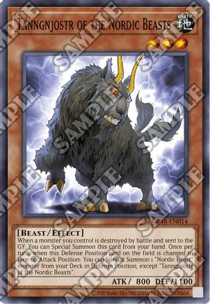 Tanngnjostr of the Nordic Beasts (OP18-EN014) - OTS Tournament Pack 18 Unlimited