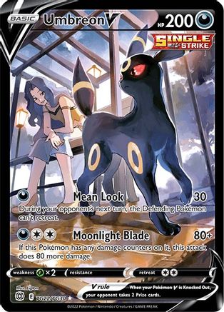 Umbreon V TG22  - Holofoil SWSH09 Brilliant Stars Trainer Gallery - Ultra Rare (112522562)