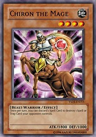 Chiron the Mage (YSDJ-EN015) - Starter Deck: Jaden Yuki 1st Edition