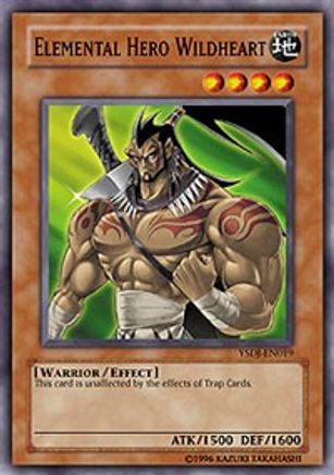 Elemental HERO Wildheart (YSDJ-EN019) - Starter Deck: Jaden Yuki Unlimited