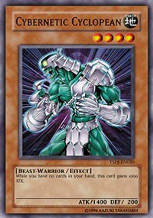 Cybernetic Cyclopean (YSDJ-EN020) - Starter Deck: Jaden Yuki 1st Edition