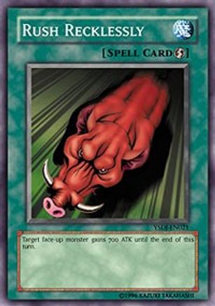 Rush Recklessly (YSDJ-EN021) - Starter Deck: Jaden Yuki Unlimited