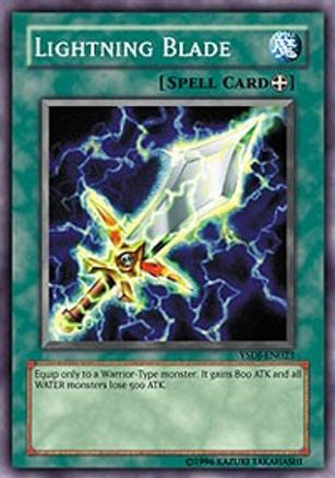 Lightning Blade (YSDJ-EN023) - Starter Deck: Jaden Yuki 1st Edition