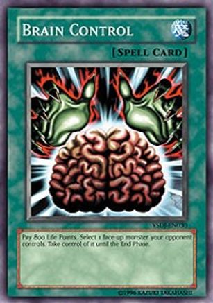 Brain Control (YSDJ-EN030) - Starter Deck: Jaden Yuki 1st Edition