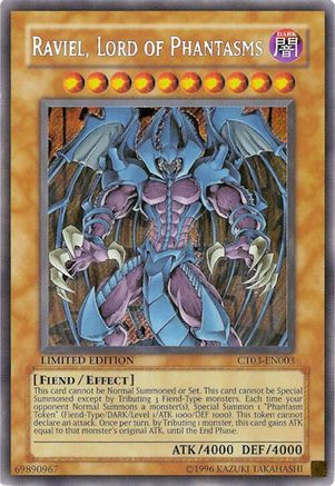 Raviel, Lord of Phantasms (CT03-EN003) - 2006 Collectors Tin Limited