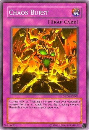 Chaos Burst (GX Tag Force 2) (GX04-EN003) - Yu-Gi-Oh! Video Game Promotional Cards Unlimited