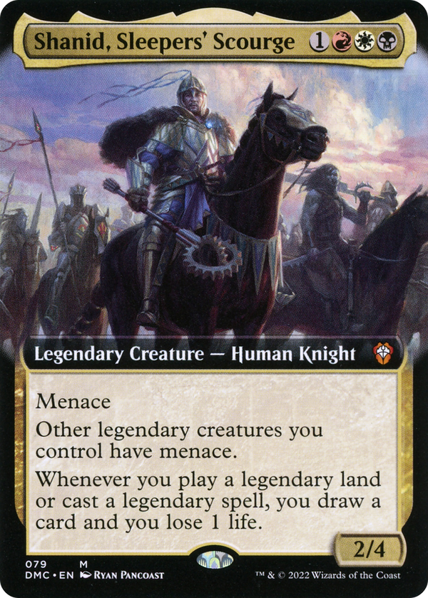Shanid, Sleepers' Scourge (Extended Art) (DMC-079) - Dominaria United Commander: (Extended Art) Foil