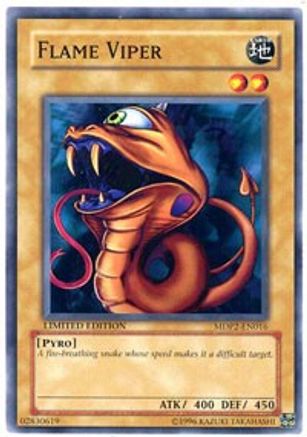 Flame Viper (MDP2-EN016) - McDonald's Promo Series 2 Limited