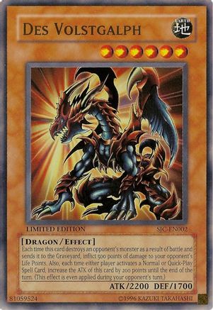 Des Volstgalph (SJC-EN002) - Shonen Jump Championship Series Promos Limited