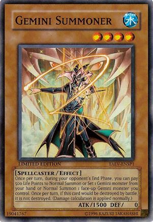 Gemini Summoner (TAEV-ENSP1) - Sneak Preview Series 3 Limited