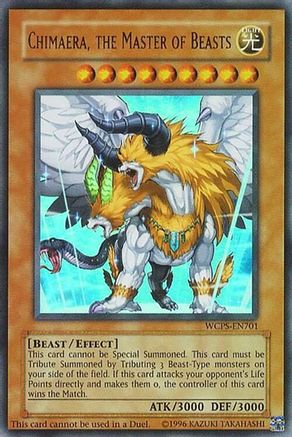 Chimaera, the Master of Beasts (WCPS-EN701) - World Championship Series Limited