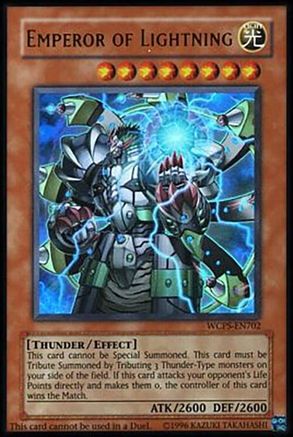 Emperor of Lightning (WCPS-EN702) - World Championship Series Limited
