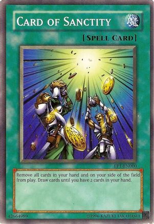 Card of Sanctity (Kids WB Duel of Destiny Promo) (EP1-EN000) - Yu-Gi-Oh! Movie Exclusive Pack Unlimited