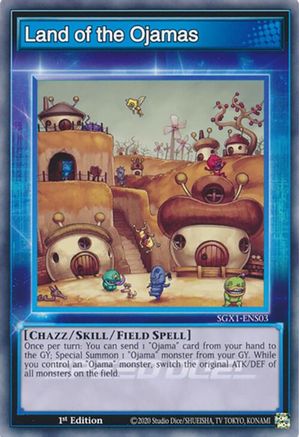 Land of the Ojamas (SGX1-ENS03) - Speed Duel GX: Duel Academy Box 1st Edition
