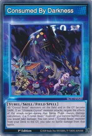 Consumed By Darkness (SGX1-ENS20) - Speed Duel GX: Duel Academy Box 1st Edition
