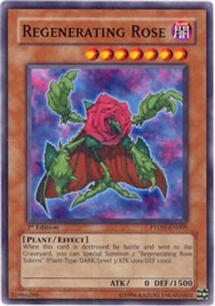 Regenerating Rose (PTDN-EN005) - Phantom Darkness 1st Edition