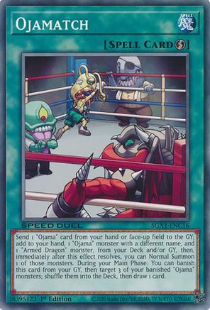 Ojamatch (SGX1-ENC16) - Speed Duel GX: Duel Academy Box 1st Edition