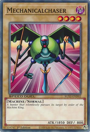 Mechanicalchaser (SGX1-END02) - Speed Duel GX: Duel Academy Box 1st Edition
