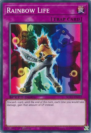 Rainbow Life (SGX1-ENF17) - Speed Duel GX: Duel Academy Box 1st Edition
