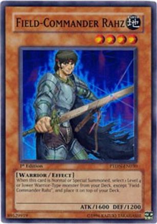 Field-Commander Rahz (PTDN-EN030) - Phantom Darkness 1st Edition