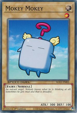 Mokey Mokey (SGX1-ENI03) - Speed Duel GX: Duel Academy Box 1st Edition