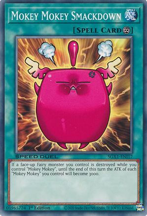 Mokey Mokey Smackdown (SGX1-ENI17) - Speed Duel GX: Duel Academy Box 1st Edition