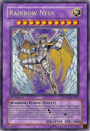 Rainbow Neos (PTDN-EN044) - Phantom Darkness 1st Edition
