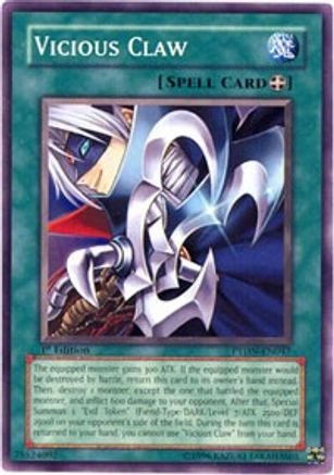 Vicious Claw (PTDN-EN047) - Phantom Darkness 1st Edition