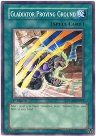 Gladiator Proving Ground (PTDN-EN061) - Phantom Darkness 1st Edition