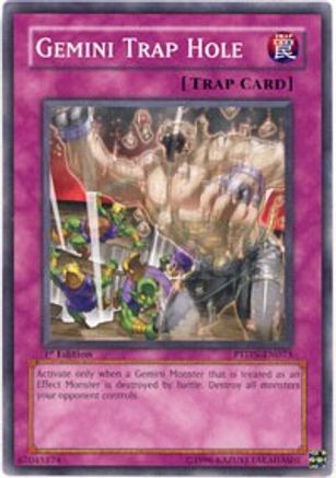 Gemini Trap Hole (PTDN-EN073) - Phantom Darkness 1st Edition