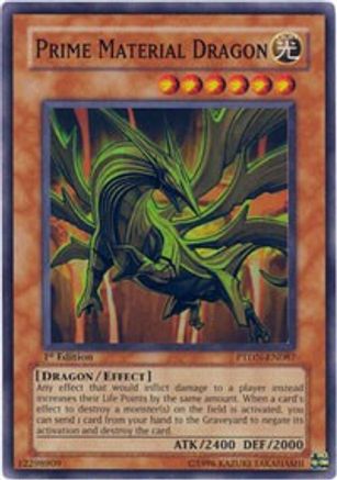 Prime Material Dragon (PTDN-EN087) - Phantom Darkness 1st Edition