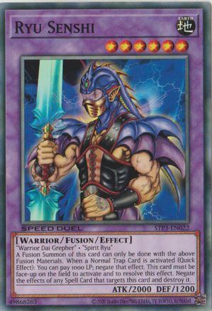 Ryu Senshi (STP3-EN022) - Speed Duel: Tournament Pack 3 Unlimited