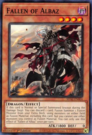 Fallen of Albaz (SDAZ-EN004) - Structure Deck: Albaz Strike 1st Edition