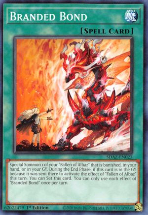 Branded Bond (SDAZ-EN023) - Structure Deck: Albaz Strike 1st Edition