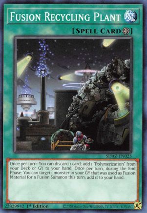Fusion Recycling Plant (SDAZ-EN025) - Structure Deck: Albaz Strike 1st Edition