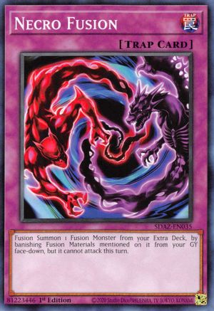 Necro Fusion (SDAZ-EN035) - Structure Deck: Albaz Strike 1st Edition