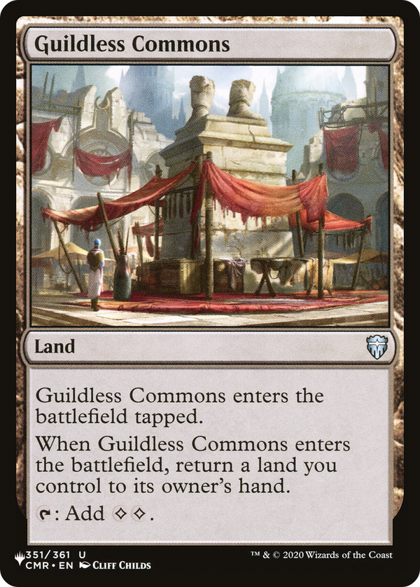 Guildless Commons (LIST-CMR-351) - The List