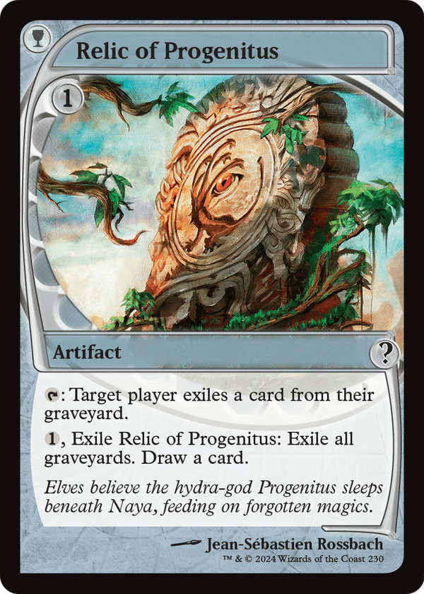 Relic of Progenitus (Future Sight) (MB2-230) - Mystery Booster 2