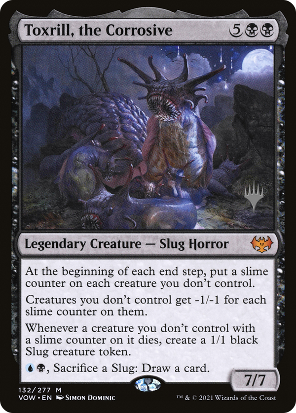 Toxrill, the Corrosive (PPDMU-132) - Innistrad: Crimson Vow Promos Foil