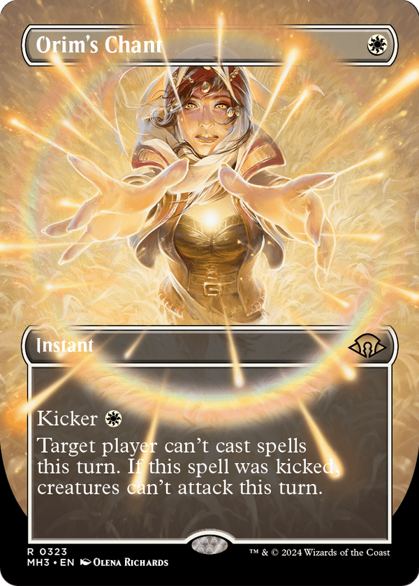 Orim's Chant (Borderless) (MH3-323) - Modern Horizons 3