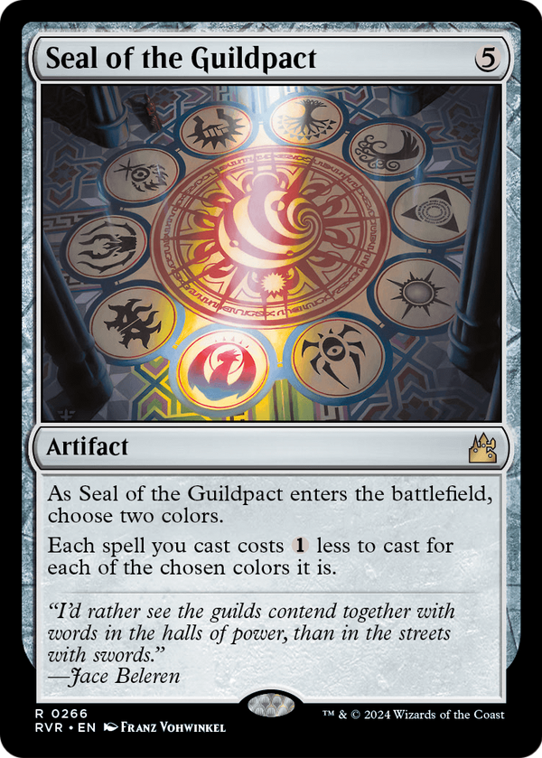 Seal of the Guildpact (RVR-266) - Ravnica Remastered